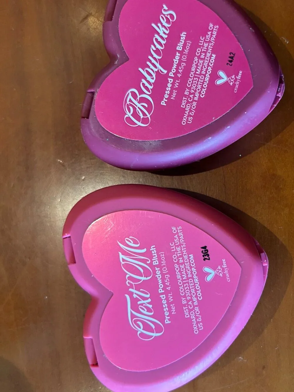 2 NWOT ColourPop Vibrant + Highly Pigmented Blush Duo
